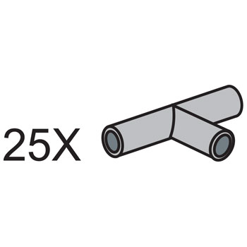 Pneumatic T-Pieces