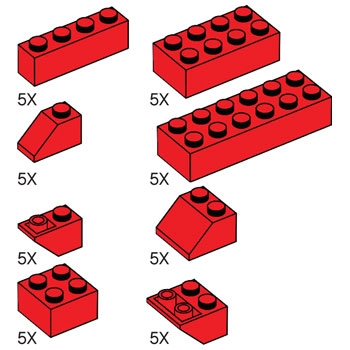 Misc Red Brick Pack