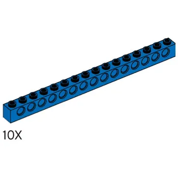 Simple and Motorized Mechanisms 1x16 Blue Beams Pack