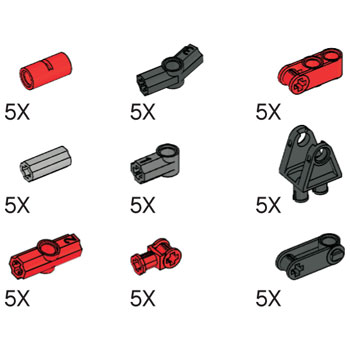 Simple and Motorized Mechanisms Misc Connectors