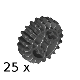 EV3 20 Tooth Double Conical Wheels