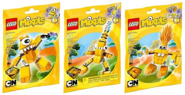 MIXELS Yellow Collection