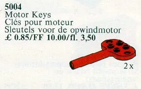 Keys for Windup Motor