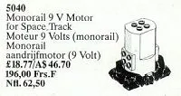 Monorail 9V Motor