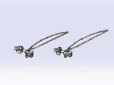 Connector Leads, 75cm and 25cm