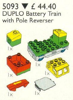 Battery Train with Polarity Switch