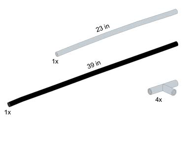 Pneumatic Tubes and Pieces