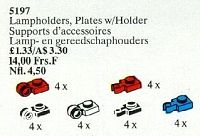 Lampholders, Plate with Holders
