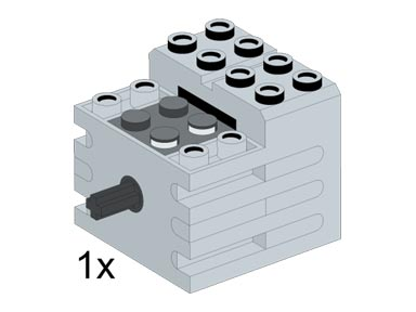 9V Motor with Gear Reduction