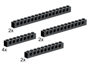 Large Beams with Holes