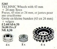 Tires (24-43 mm) with Spoked Hubs