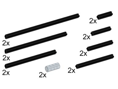 Assorted Cross Axles