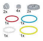 Wedge-Belt Wheels and Rubber Bands