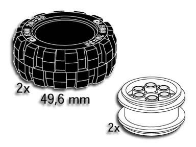 Balloon Tires (49.6 mm)