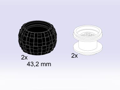 Balloon Tires (43.2 mm)