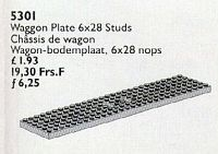 Wagon Plate 6 x 28