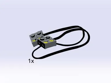 Plates (2 x 2) with Wire (26 cm)