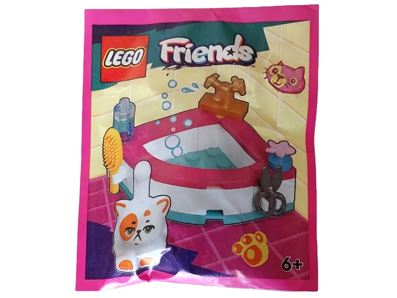 Cute Cat Grooming Kit paper bag