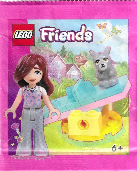 Paisley and Melody with Seesaw paper bag