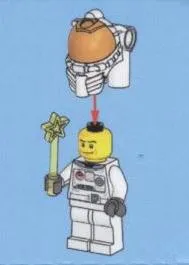 Advent Calendar 2013, City (Day 13) - Astronaut with Wand