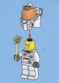 Advent Calendar 2013, City (Day 13) - Astronaut with Wand