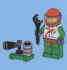 Advent Calendar 2013, City (Day 15) - Race Car Driver with Tools