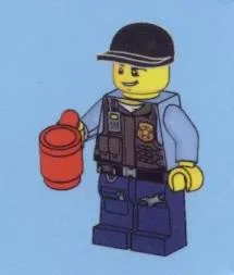 Advent Calendar 2013, City (Day  1) - Police Officer with Cup