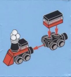 Advent Calendar 2013, City (Day 21) - Toy Train Engine