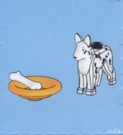 Advent Calendar 2013, City (Day  3) - Dog with Bone and Feed Box