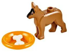 Advent Calendar 2014, City (Day 15) - Dog with Bone and Food Dish