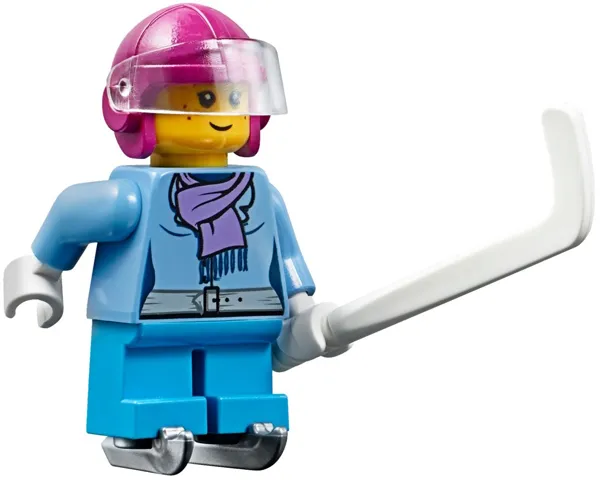 Advent Calendar 2016, City (Day 10) - Ice Hockey Player Girl