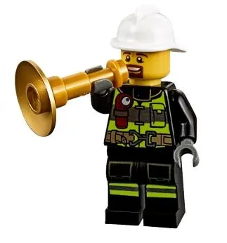 Advent Calendar 2016, City (Day  4) - Fireman with Trumpet