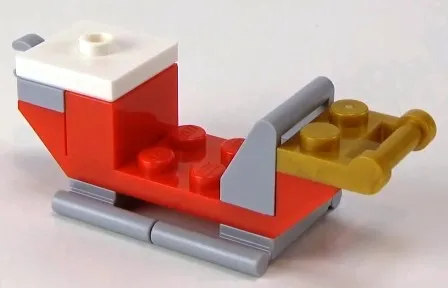 Advent Calendar 2017, City (Day 23) - Sled