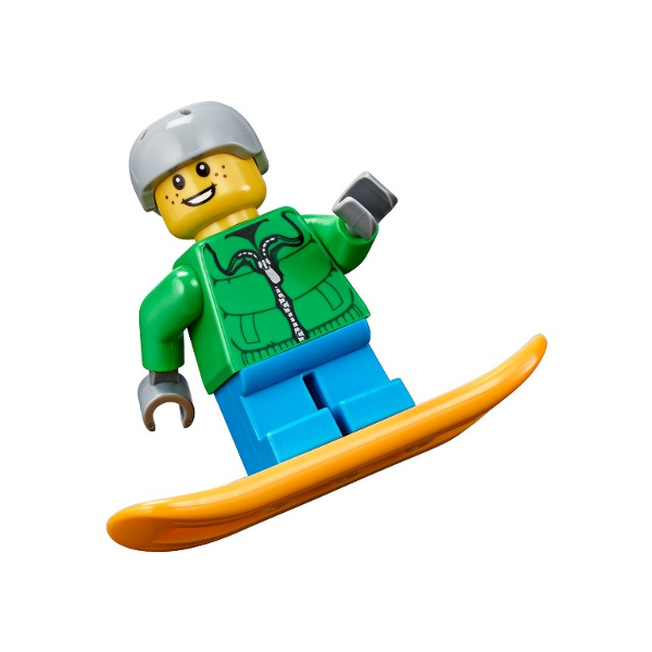 Advent Calendar 2017, City (Day  2) - Snowboarder