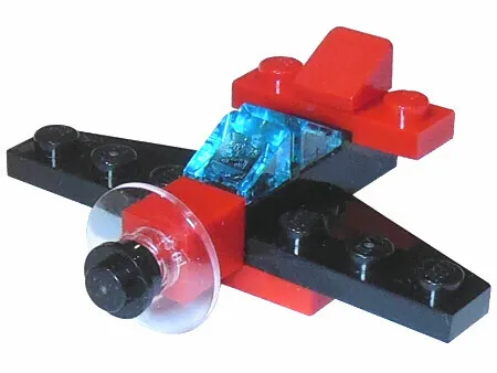 Advent Calendar 2017, City (Day  6) - Red Toy Airplane