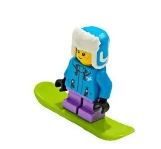 Advent Calendar 2019, City (Day 20) - Snowboarder