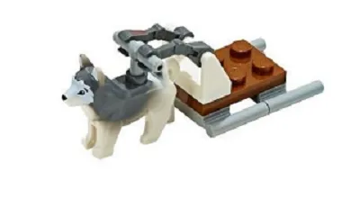 Advent Calendar 2019, City (Day 23) - Dog Sleigh