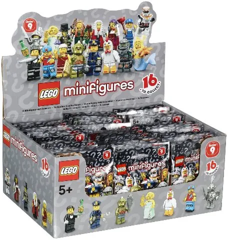 Minifigure, Series 9 (Box of 60)