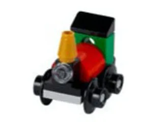 Advent Calendar 2021, City (Day 22) - Train Engine