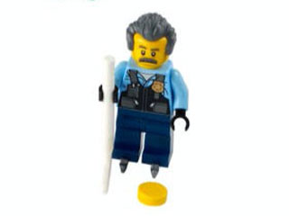 Advent Calendar 2021, City (Day  5) - Sam Grizzled Playing Hockey