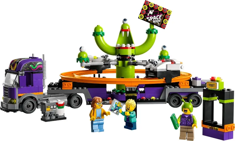 Space Ride Amusement Truck