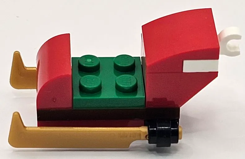 Advent Calendar 2023, City (Day 22) - Santa Sleigh