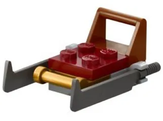 Advent Calendar 2024, City (Day 23) - Sled