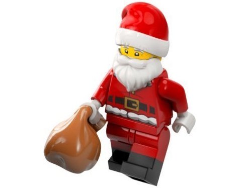 Advent Calendar 2024, City (Day 24) - Santa with Gift Bag