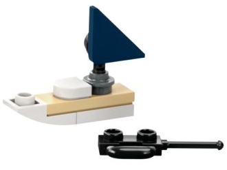 Advent Calendar 2024, City (Day  6) - Toy Boat