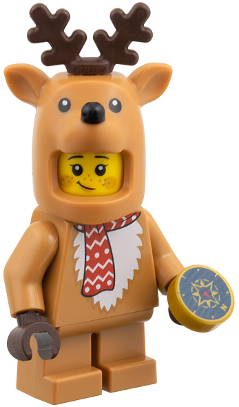 Advent Calendar 2025, City (Day  9) - Reindeer Costume Girl