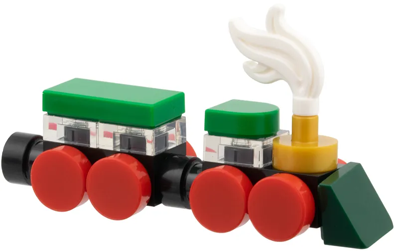 Advent Calendar 2025, City (Day 22) - Toy Train