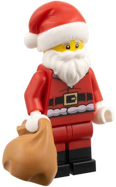 Advent Calendar 2025, City (Day 24) - Santa with Gift Bag