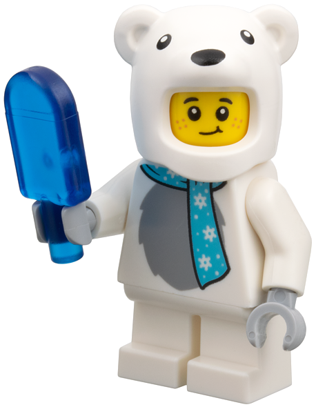 Advent Calendar 2025, City (Day  1) - Polar Bear Costume Guy