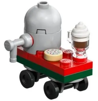 Advent Calendar 2026, City (Day 16) - Drink Cart